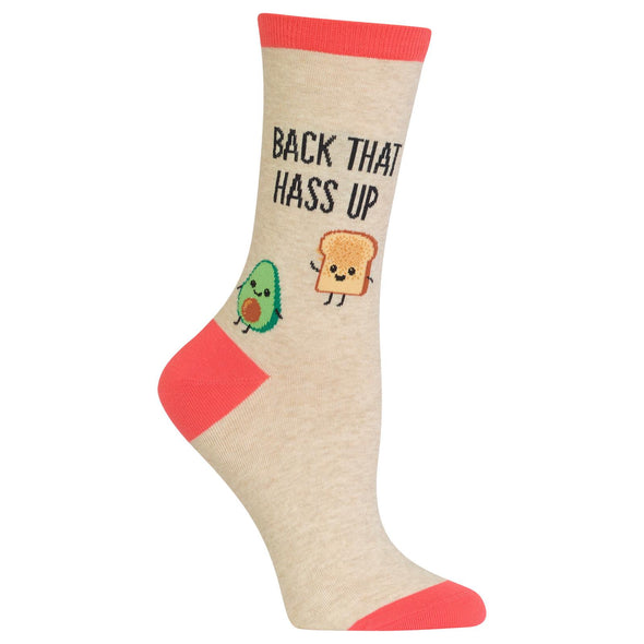 Back that Hass Up Crew Socks (Women’s)