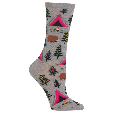 Bear Tent Crew Socks (Women’s)