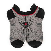 Black Widow Spider Ankle Socks (Unisex)