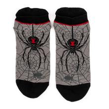 Black Widow Spider Ankle Socks (Unisex)