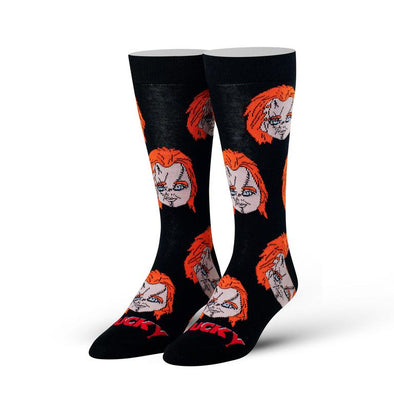 Chucky Heads Crew Socks (Unisex)