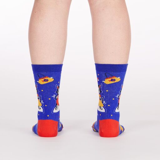 Dress Up Meow Crew Socks (Women’s)