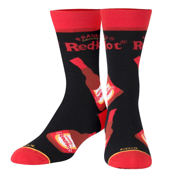 Frank’s Red Hot Bottles Crew Socks (Unisex)