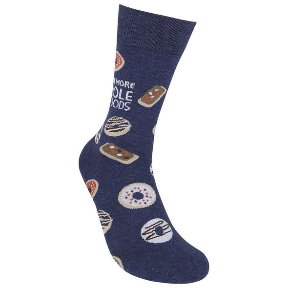 Eat More Hole Foods Crew Socks (Unisex)