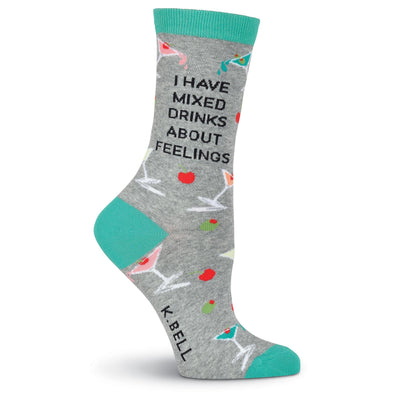 Mixed Drinks Crew Socks (Women’s)