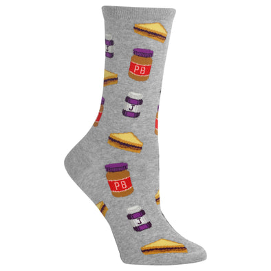 Peanut Butter and Jelly Crew Socks (Women’s)