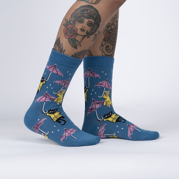 Petting in the Rain Crew Socks (Women’s)