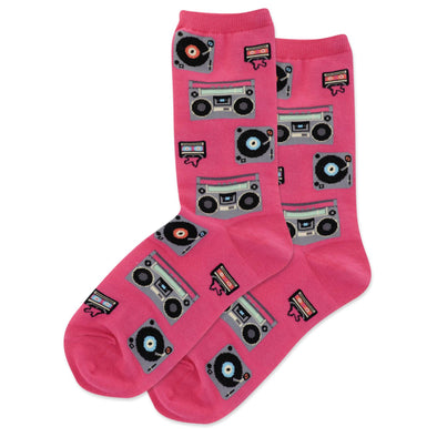 Retro Music Crew Socks (Women’s)