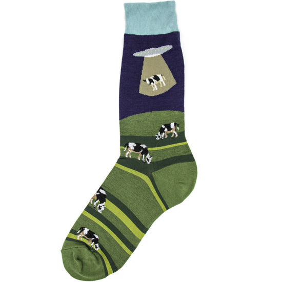 Alien Abduction Crew Socks (Men’s)