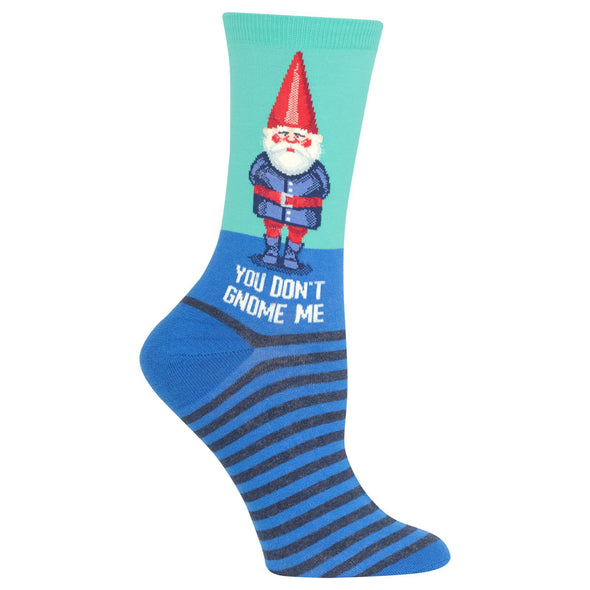 You Don’t Gnome Me Crew Socks (Women’s)